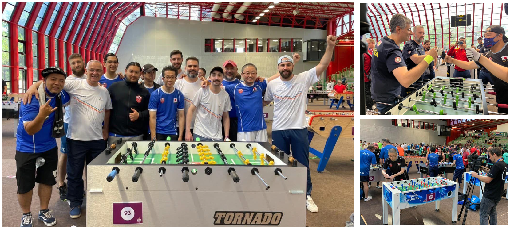 日本選手団17名が選出されました/テーブルサッカーワールドカップ